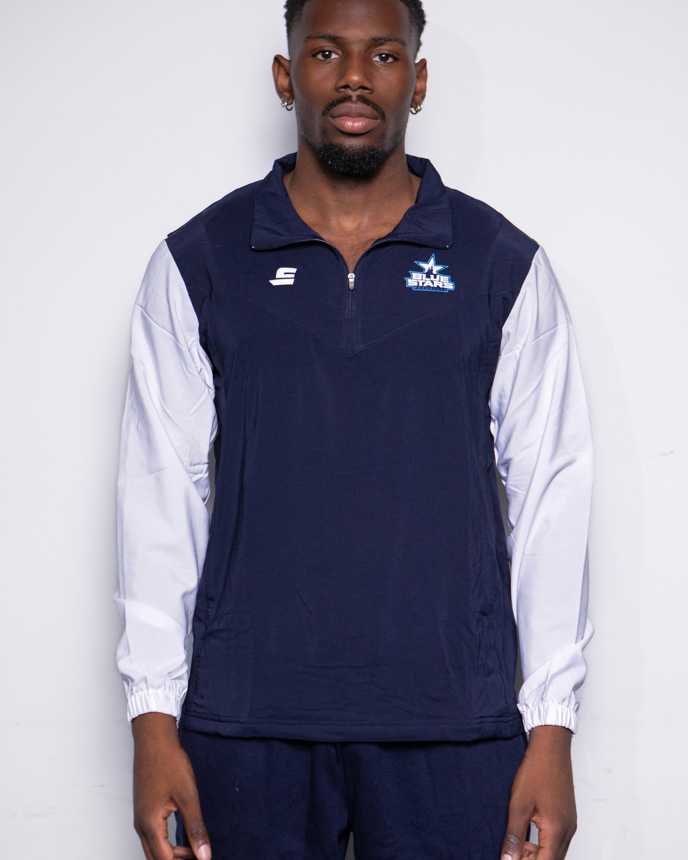 Veste demi zip Full Navy/White - Blue Stars