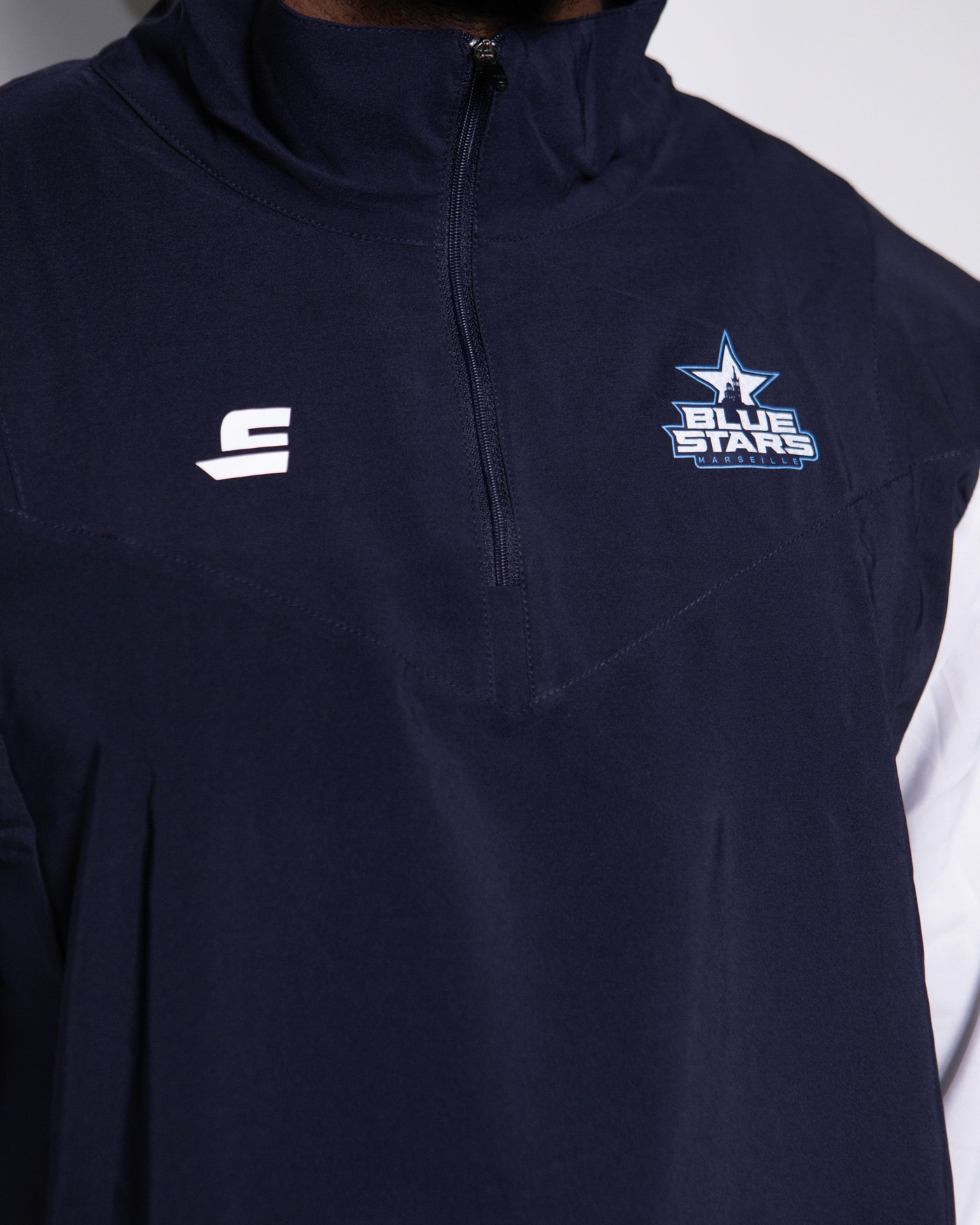 Veste demi zip Full Navy/White - Blue Stars — visuel 2