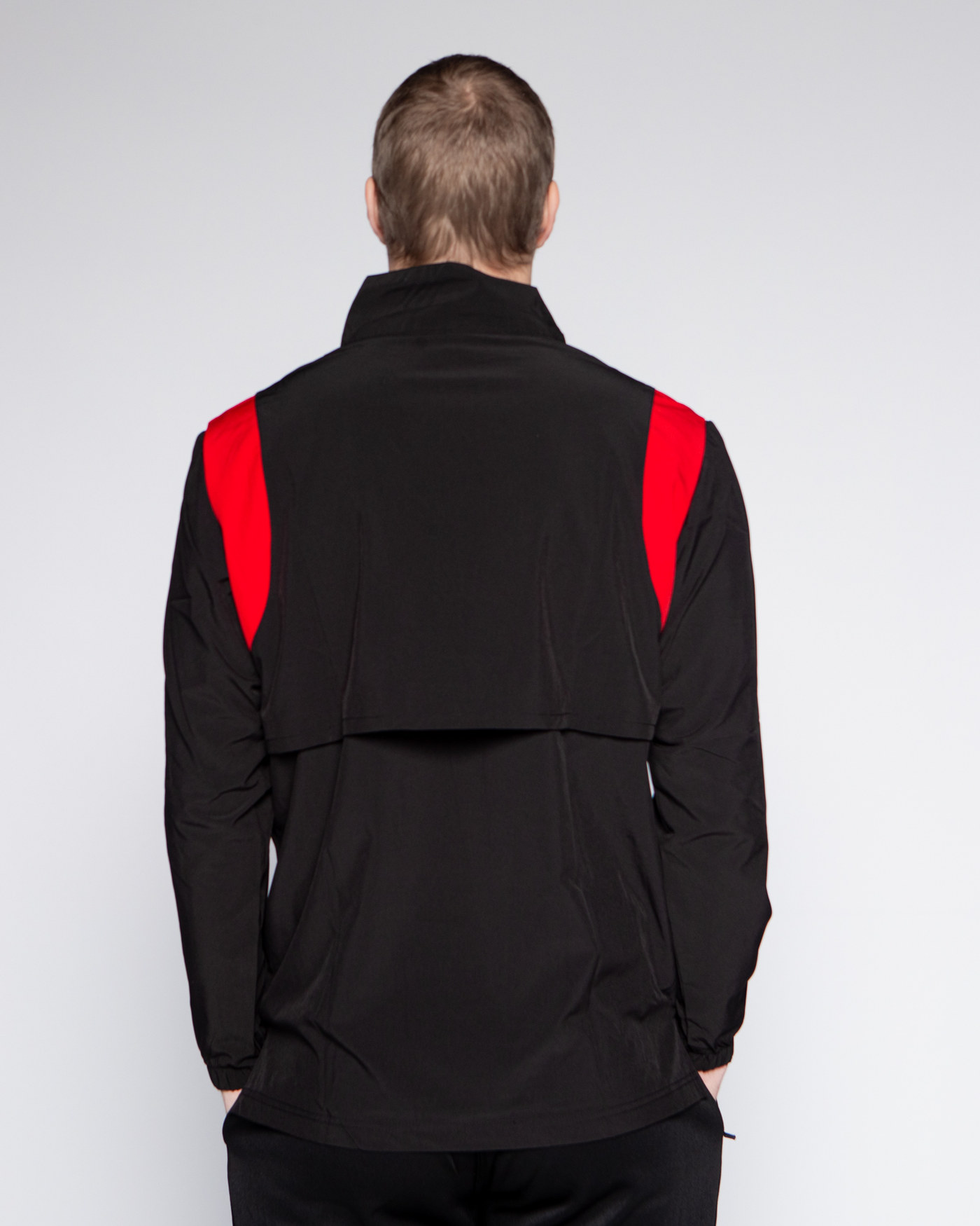 Veste demi zip - Black & Red — visuel 4