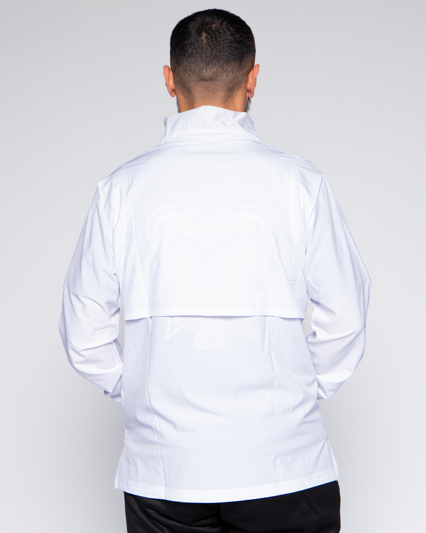 Veste demi zip - Blanc — visuel 3