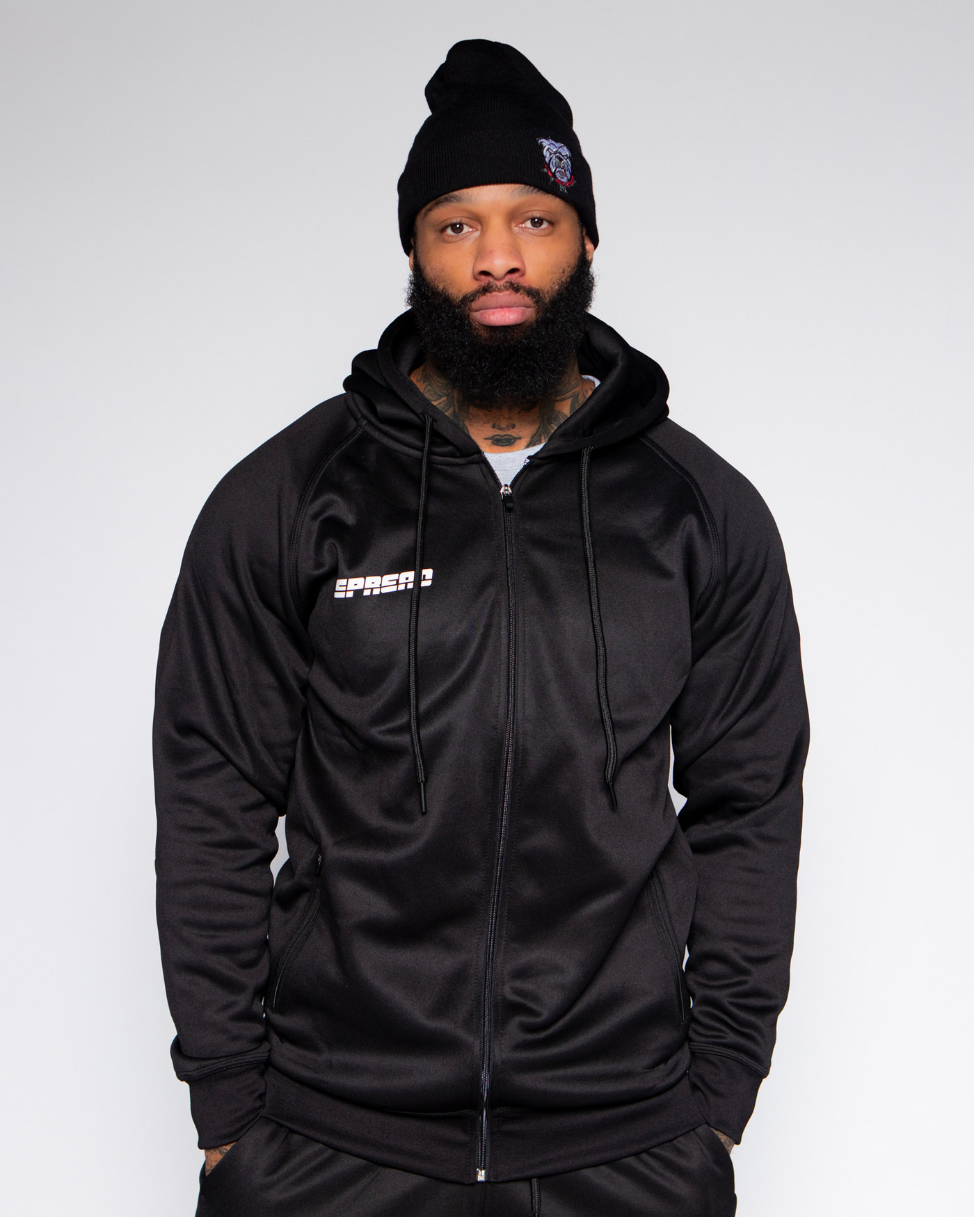 Full zip performace - Logo Spread