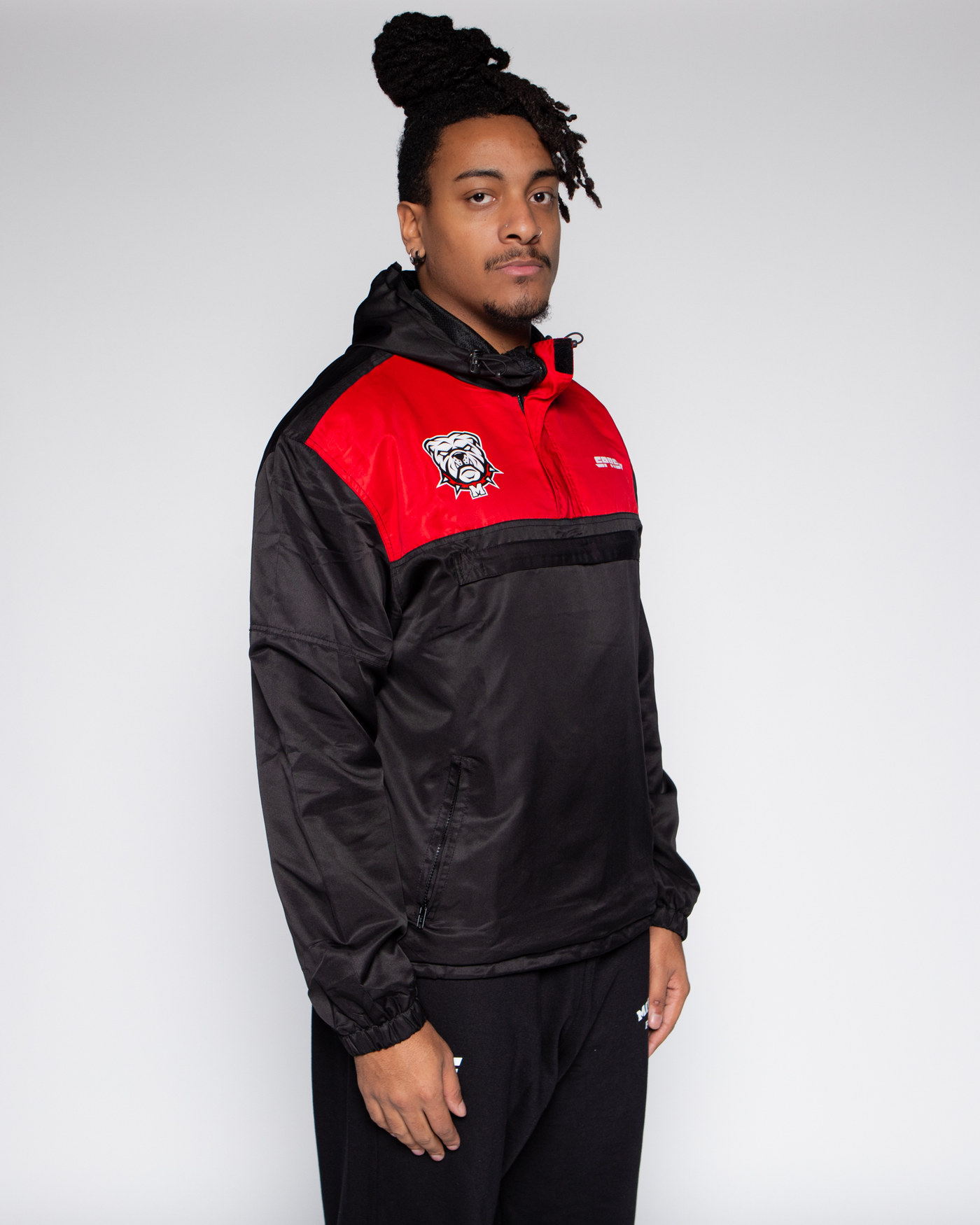 Windbreaker - Black & Red