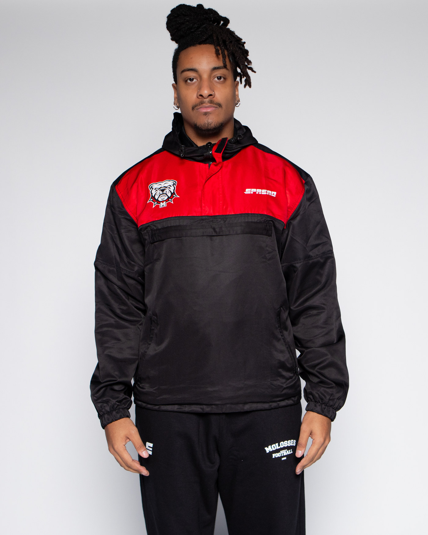 Windbreaker - Black & Red — visuel 2
