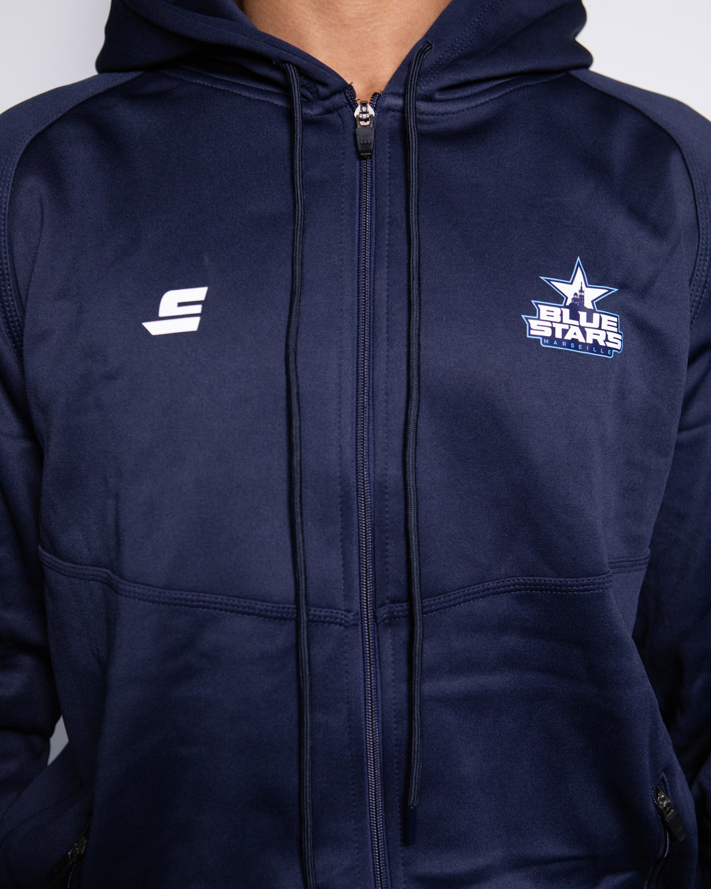 Full zip performance Navy - Blue Stars — visuel 2