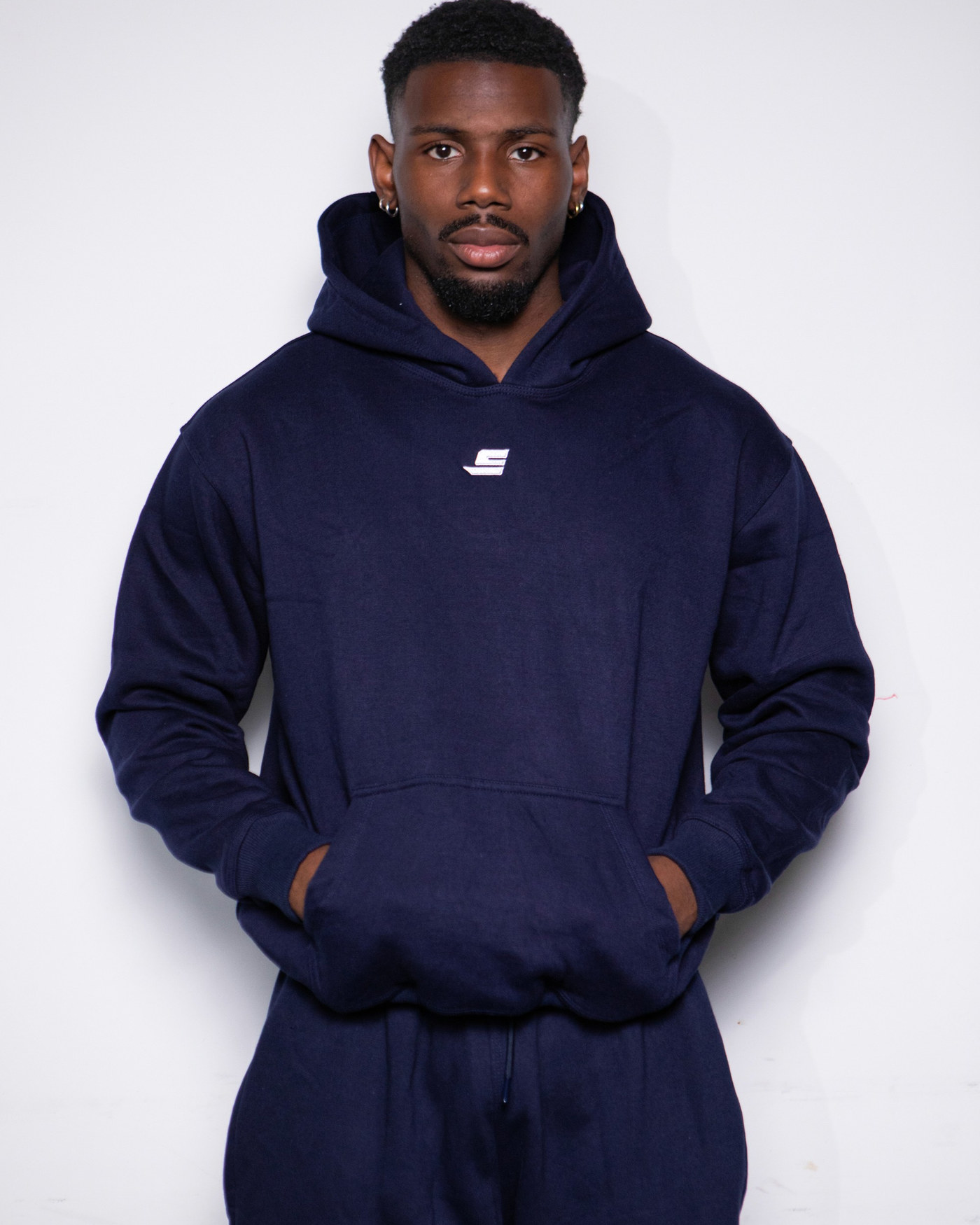 Hoodie Lifestyle Navy - Blue Stars Marseille