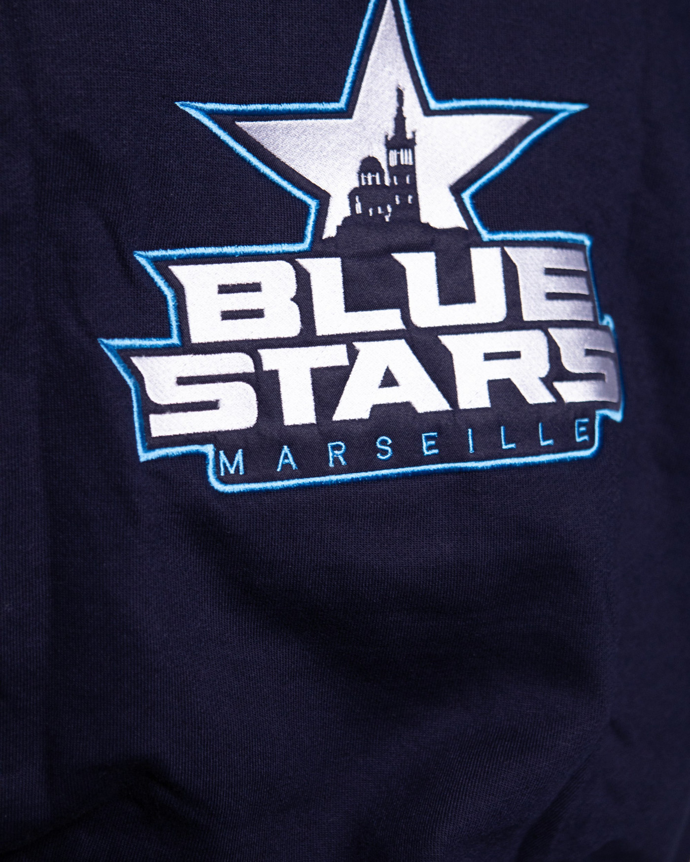 Hoodie Lifestyle Navy - Blue Stars Marseille — visuel 3
