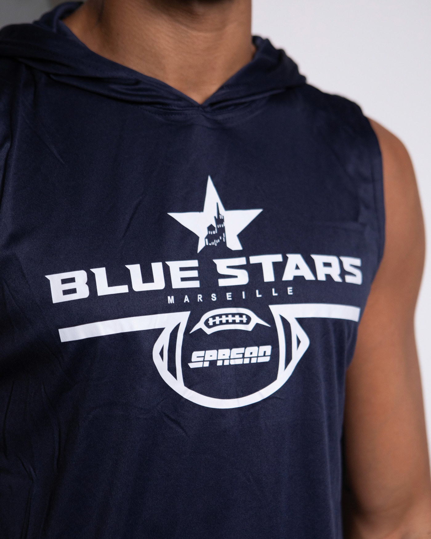 Flag Football - T-shirt Performance Navy — visuel 3
