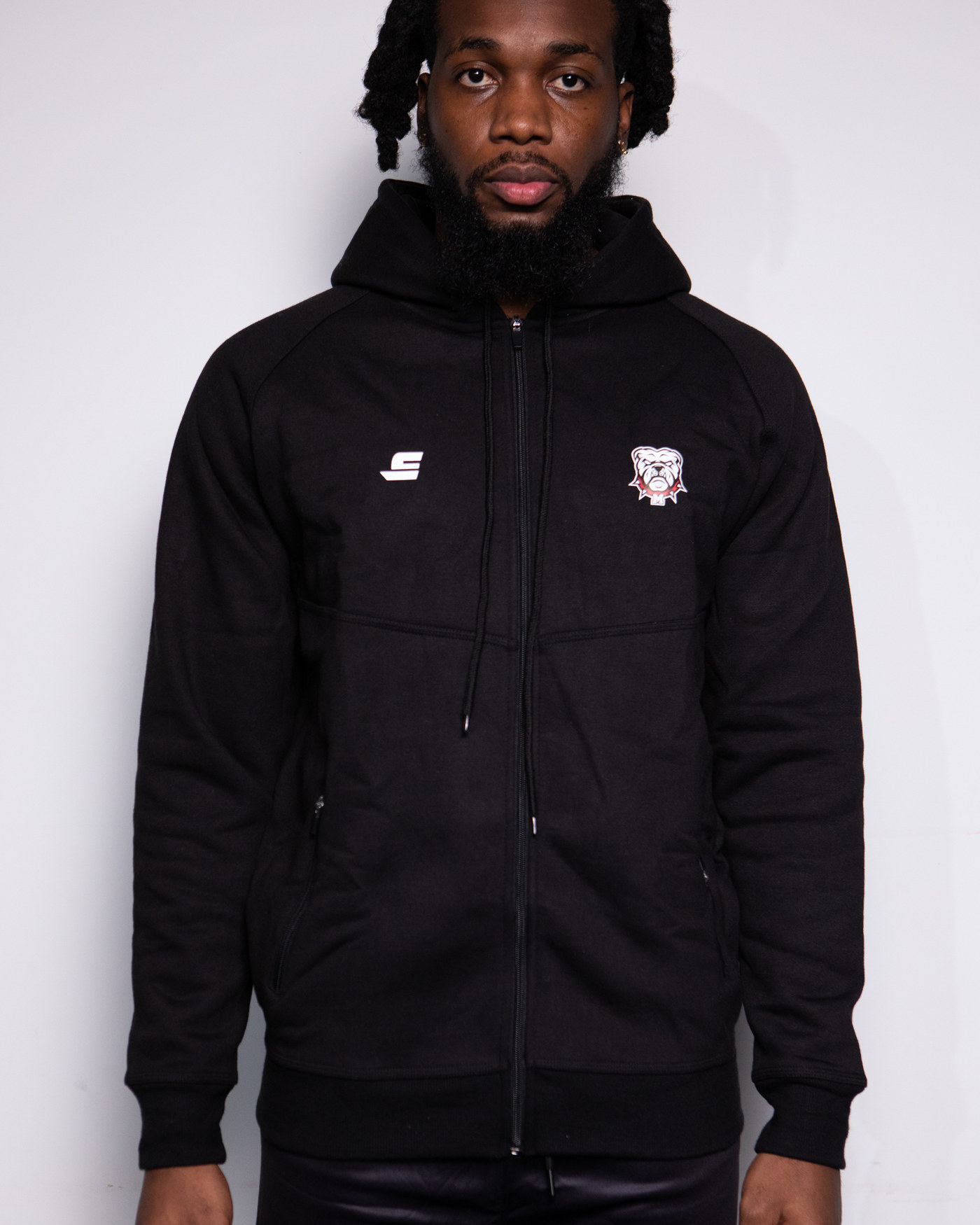 Full zip Lifestyle - Black Dog