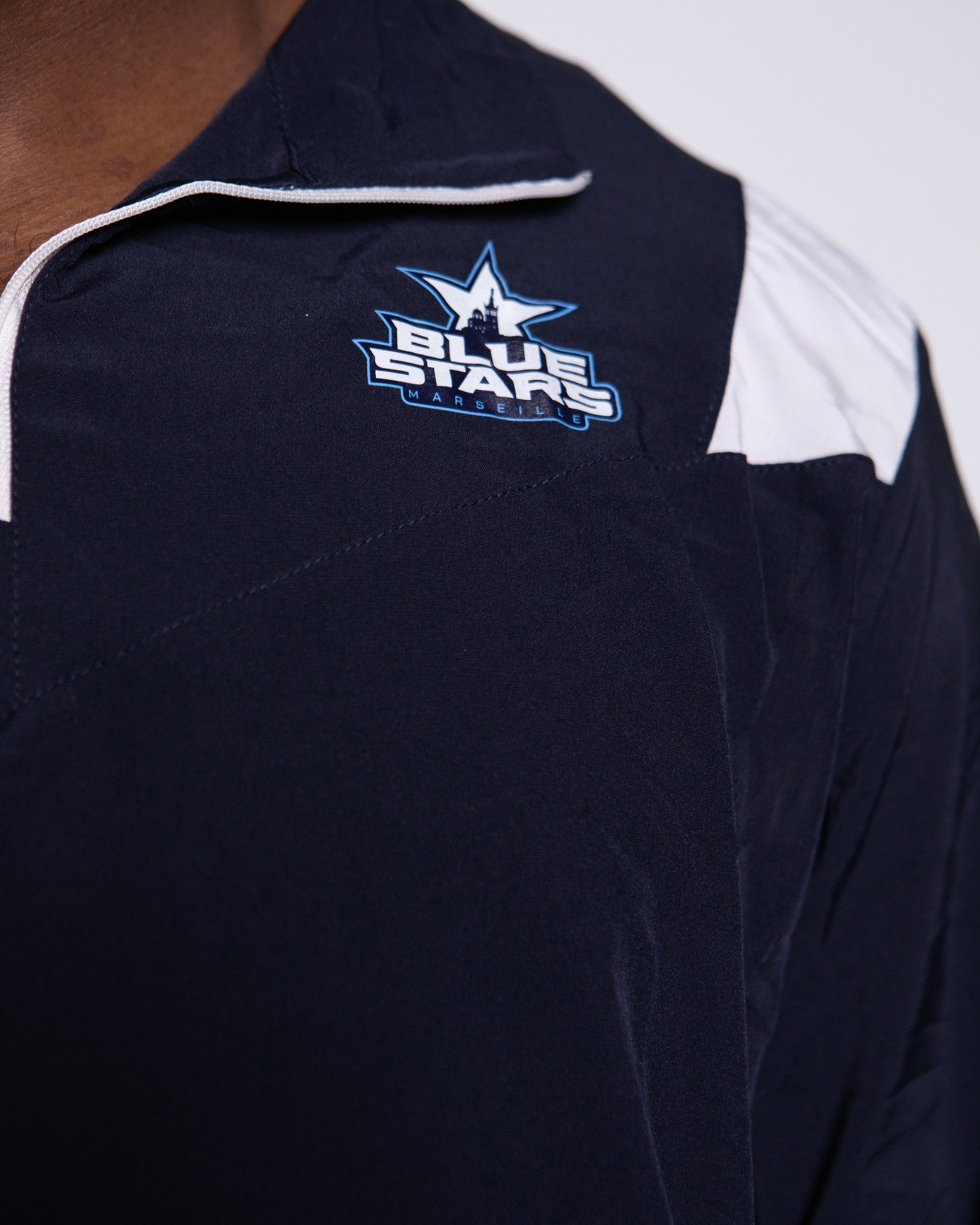 Veste demi zip Navy - Blue Stars — visuel 3
