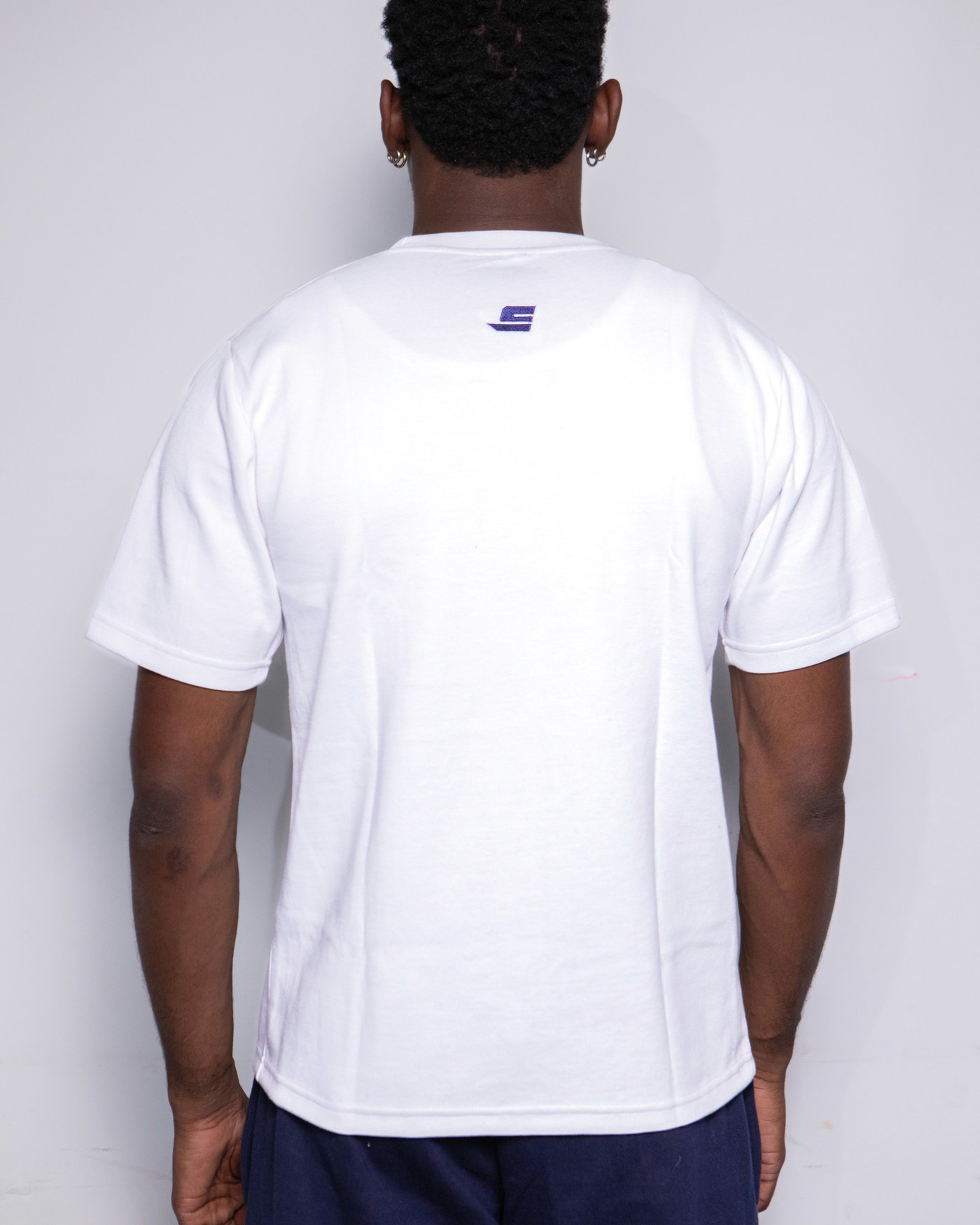 T-Shirt Light Lifestyle Navy ( Front ) - Blue Stars Marseille — visuel 3