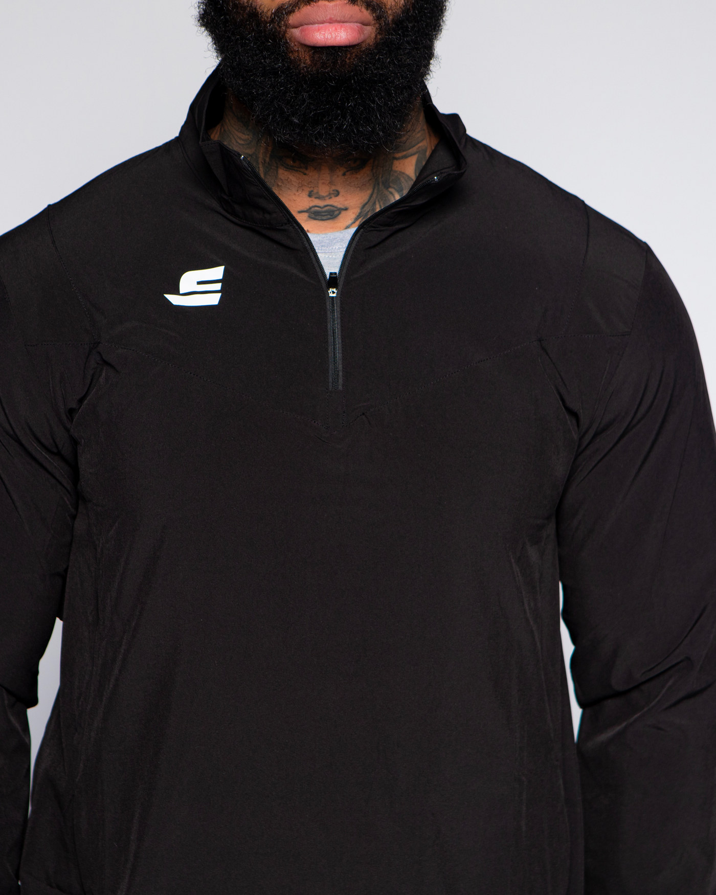 Veste demi zip - Noir — visuel 3