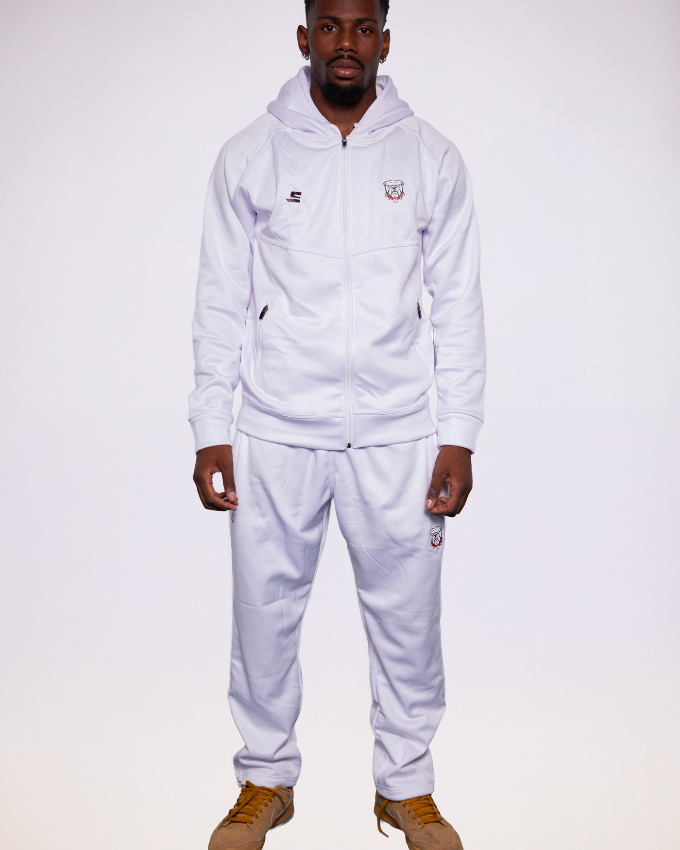 Full zip Performance - White Dog — visuel 3