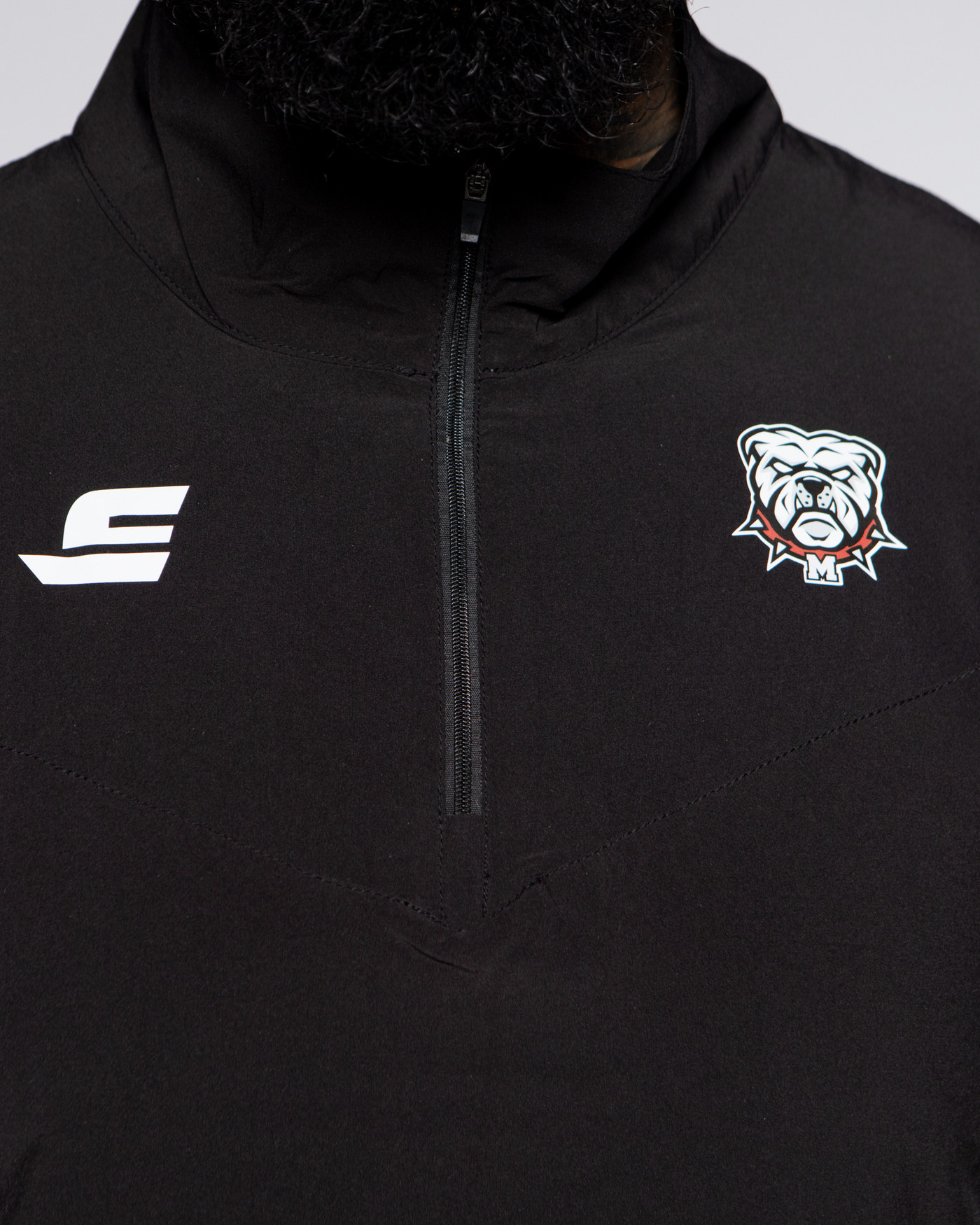 Veste demi zip - Full Black — visuel 5