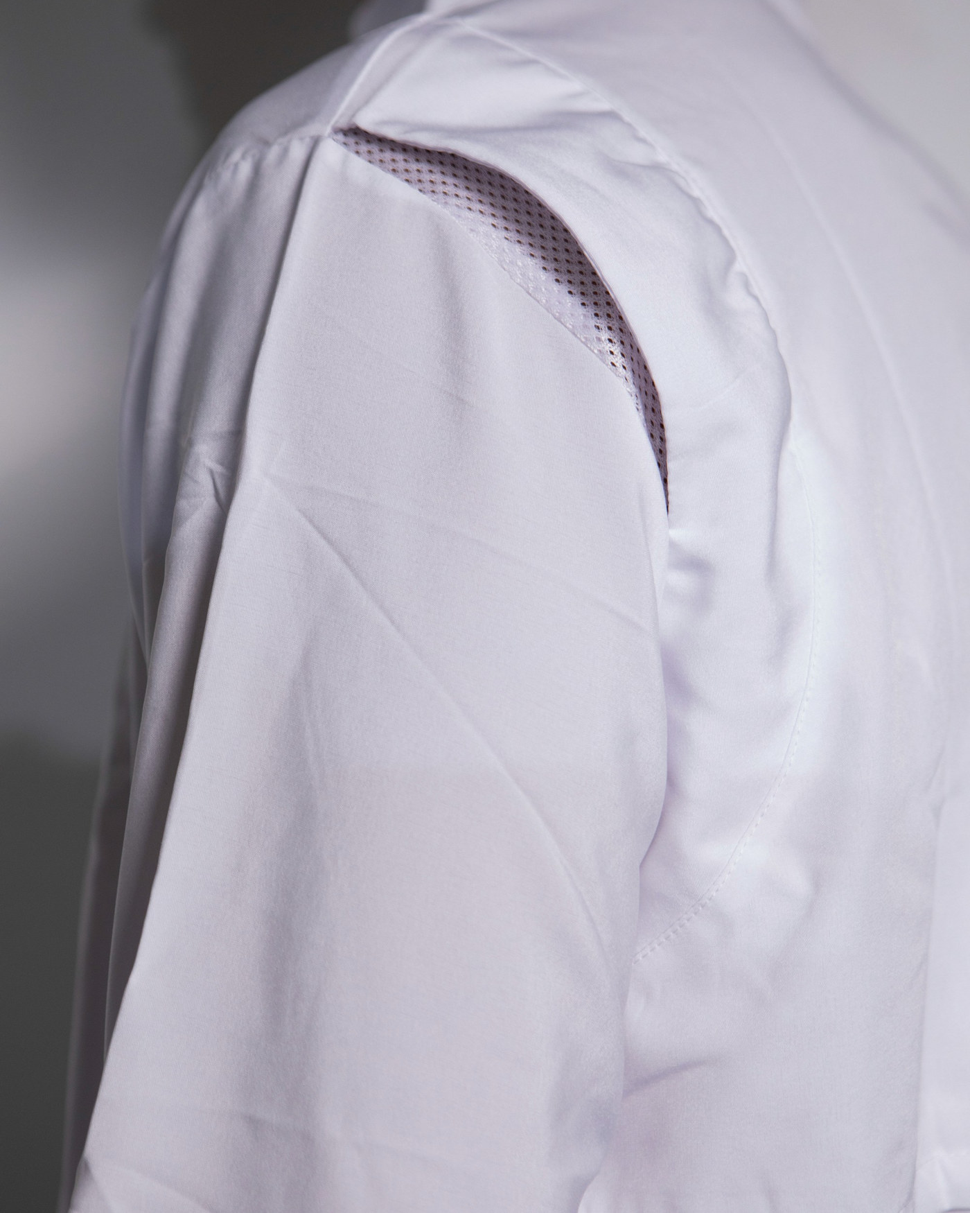 Veste demi zip Full White - Blue Stars — visuel 3