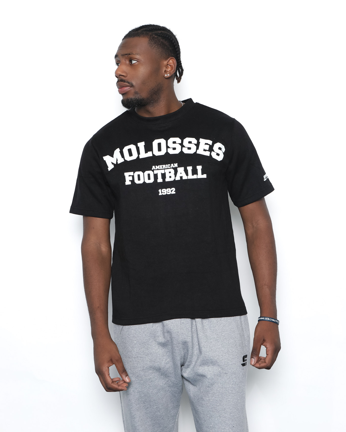 T-Shirt Lifestyle - Molosses since 1992 Black
