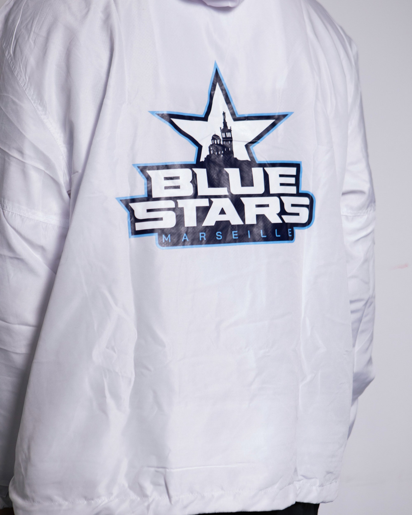 Windbreaker - White/Navy — visuel 3