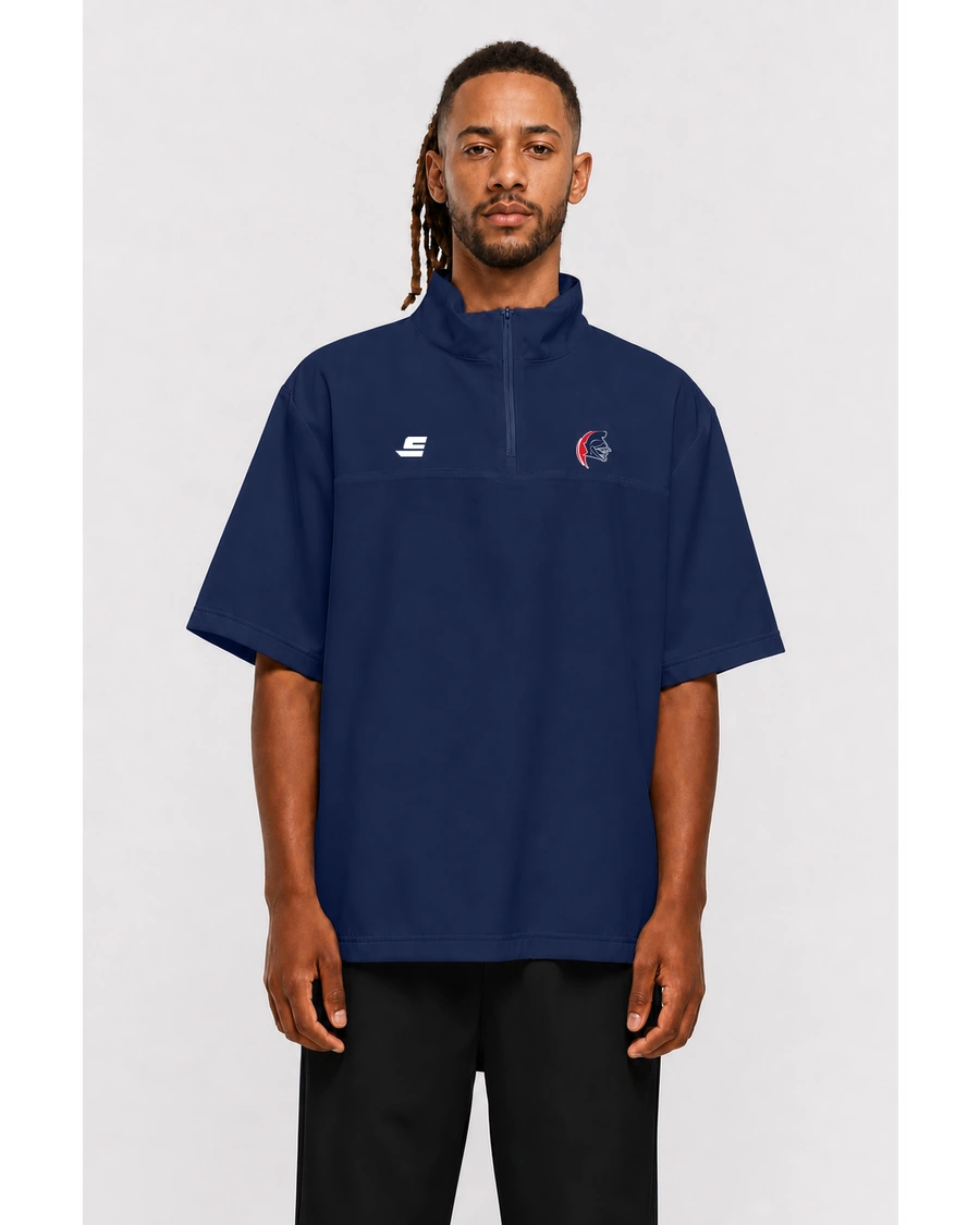 Veste demi-zip - Manches courtes - visuel 1