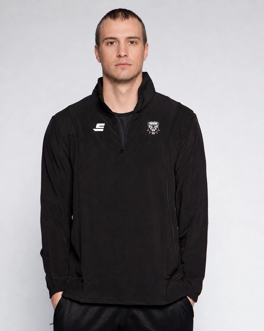 Veste demi-zip - Manches longues - unie - visuel 1