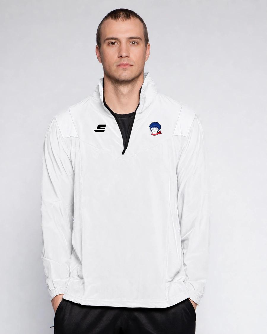Veste demi-zip - Manches longues - unie - visuel 1